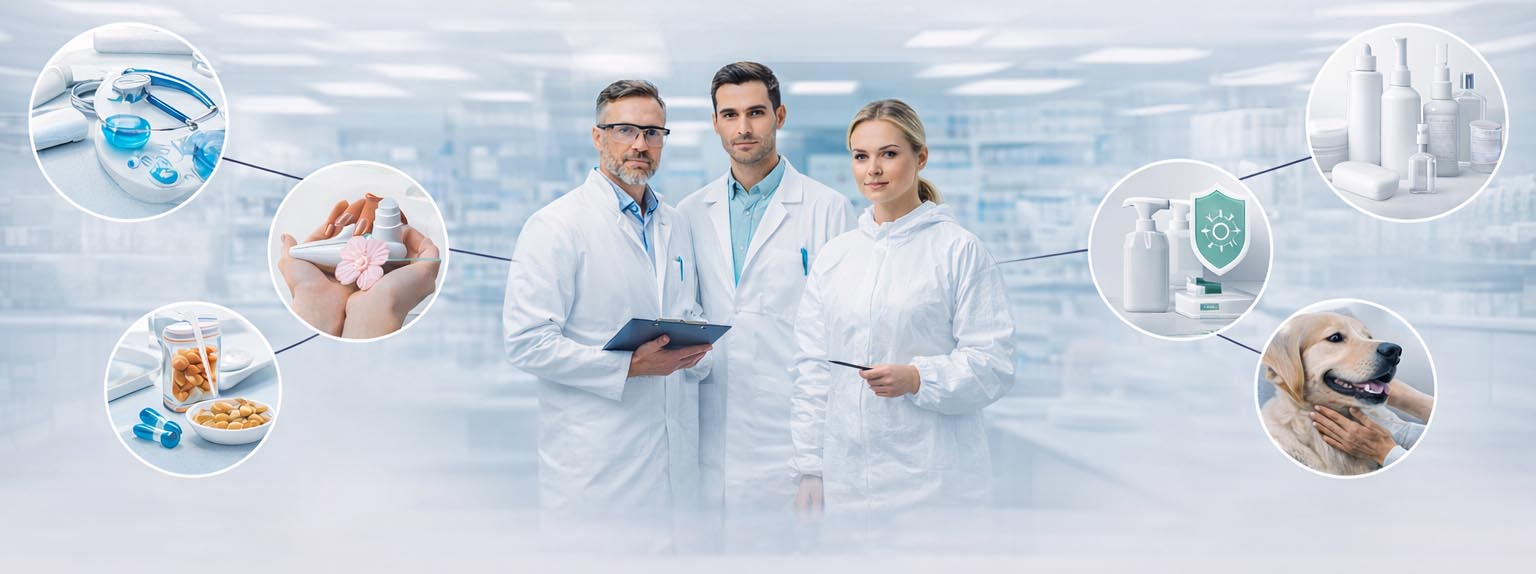 Equipo profesional en entorno sanitario